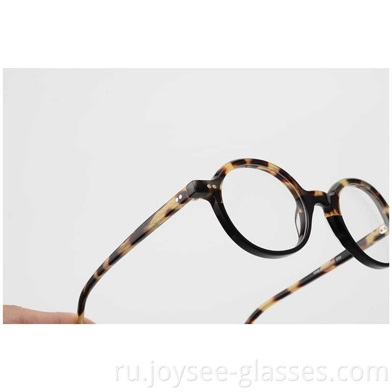 Vintage Round Quality Acetate Glasses 7